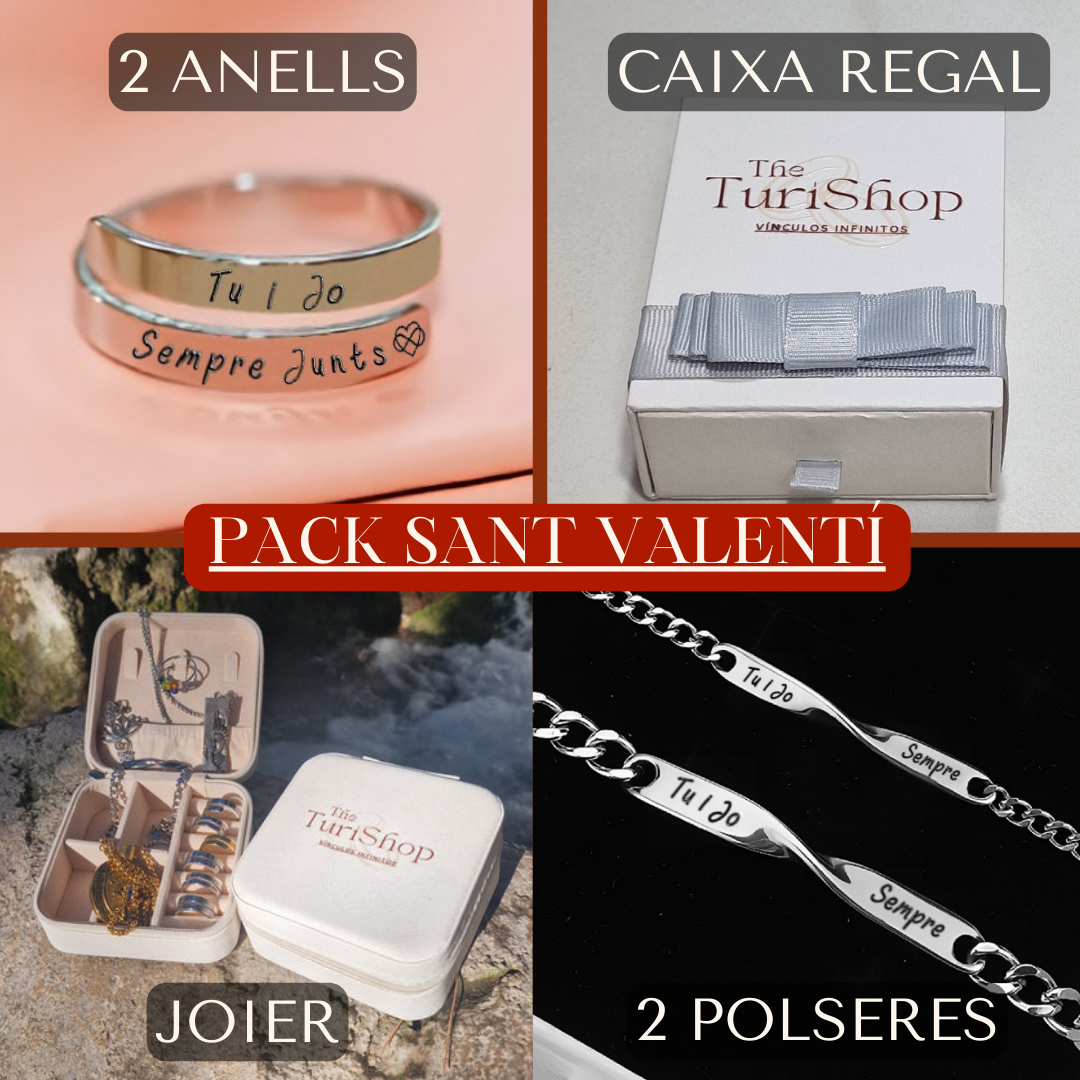 Anell "Tu i Jo" / "Sempre junts" + HOY OTRO GRATIS
