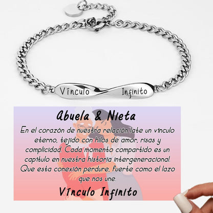 PACK Anillos + Pulseras "Abuela & Nieta" "Vínculo Infinito"