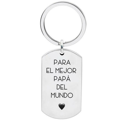 PULSERA "PAPÁ TE QUIERO" + HOY LLAVERO A JUEGO