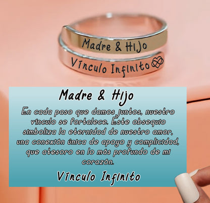 PACK Anillo "Madre & Hijo" "Vínculo Infinito" + HOY PULSERA A JUEGO GRATIS!