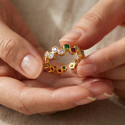 Anillo Arcoíris Eterno (2X1)