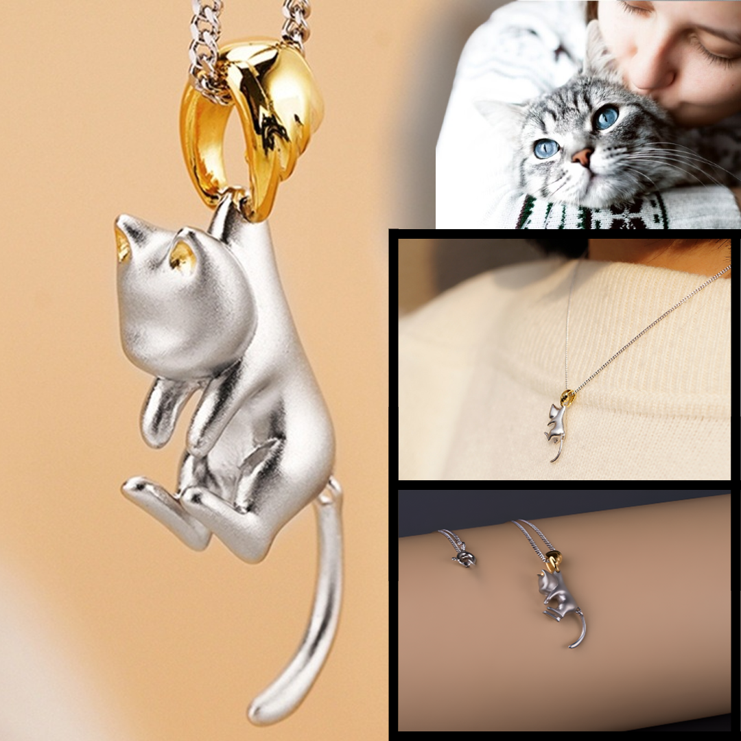 PACK Collar+pulsera+Tobillera "amor felino"