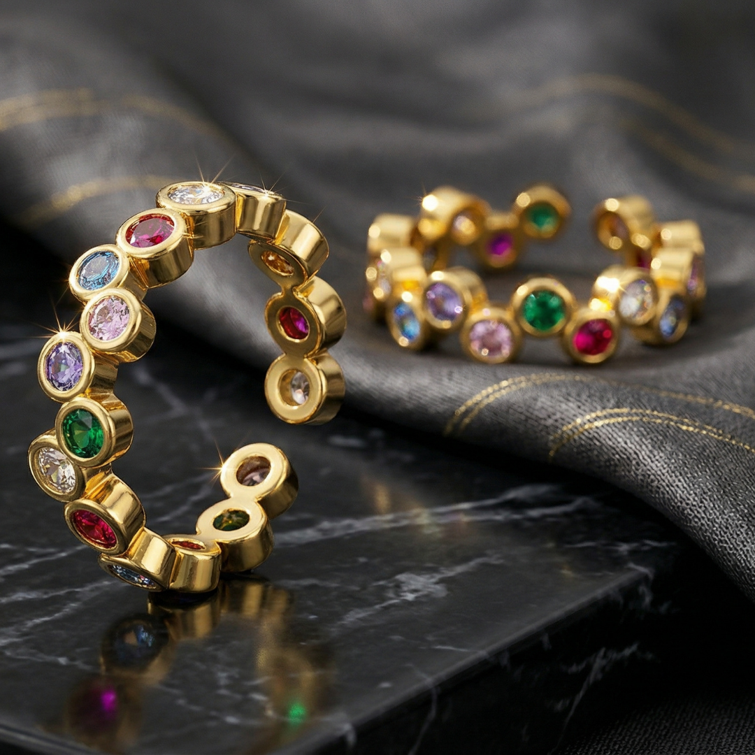 Anillo Arcoíris Eterno (2X1)