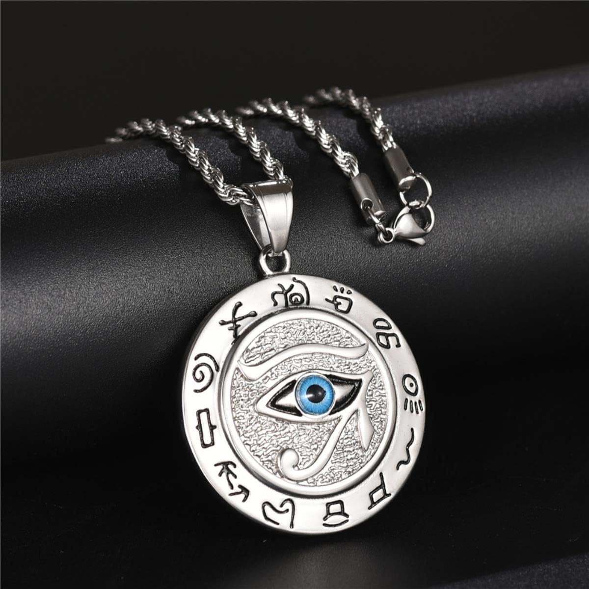 ✨ Collar Místico Ojo de Horus - Amuleto de Protección Espiritual ✨