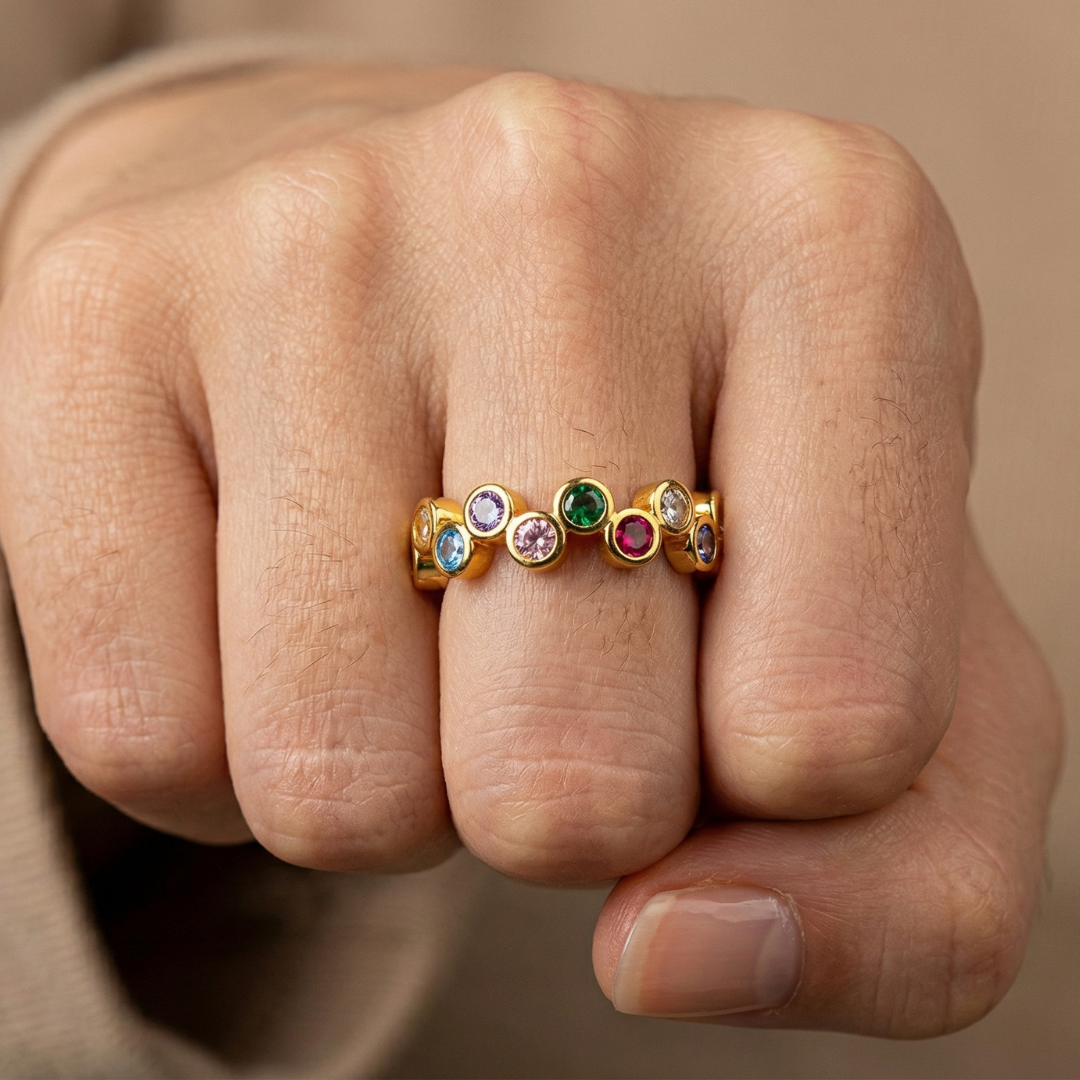 Anillo Arcoíris Eterno (2X1)