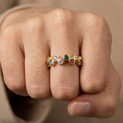 Anillo Arcoíris Eterno (2X1)