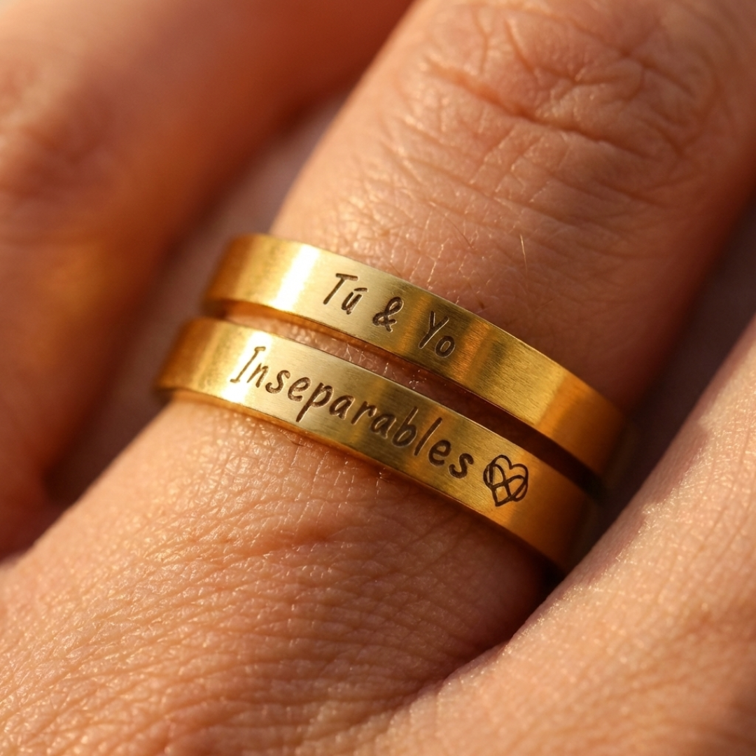 Anillo "Tú & Yo" (2x1) + Tarjetita