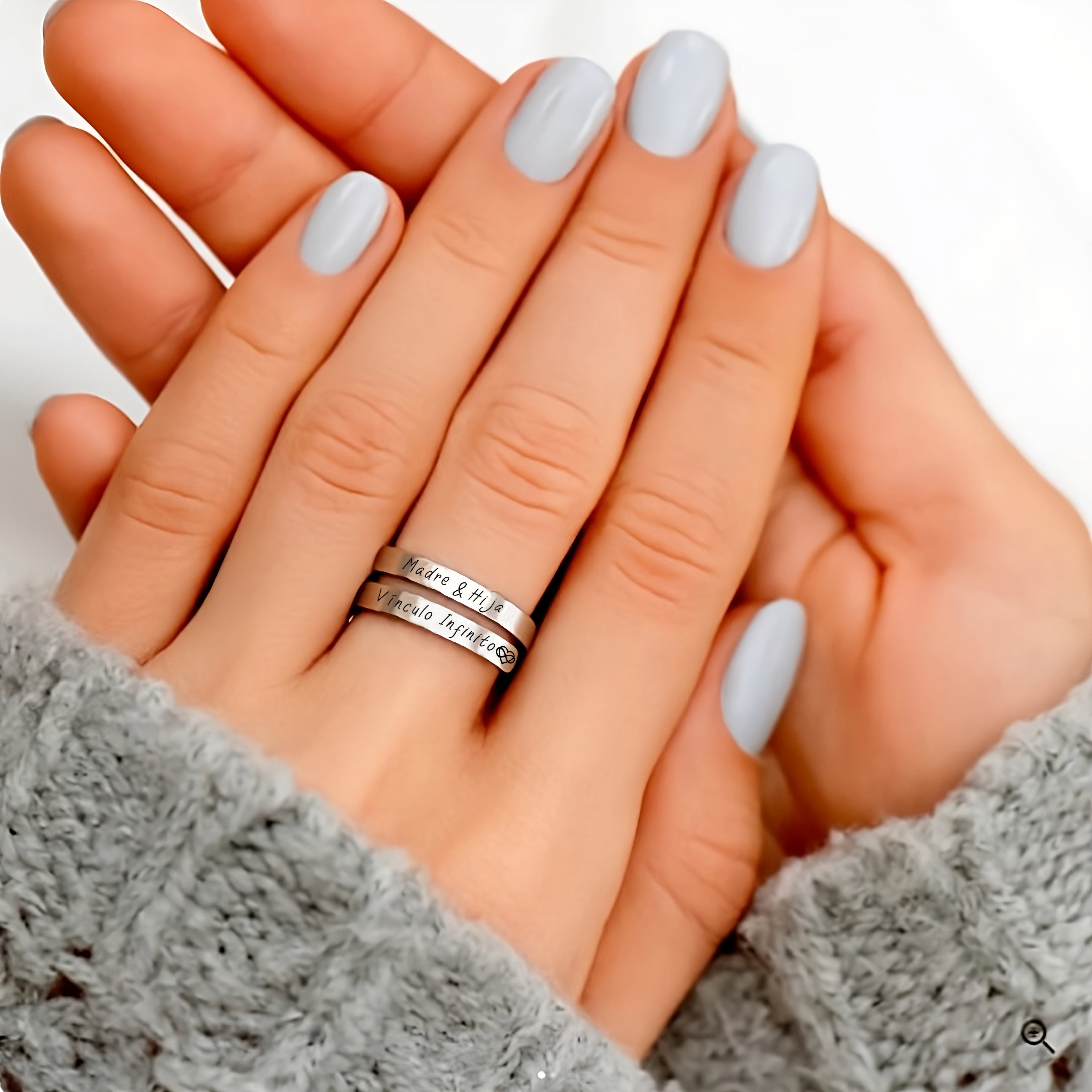 Anillos para sales madre e hija