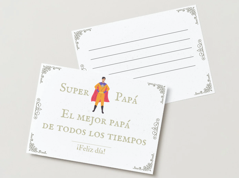Set Regalo Día del Padre "Super Papá" | Collar + Pulsera + Llavero en Acero 316L