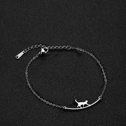 PACK Collar+pulsera+Tobillera "amor felino"