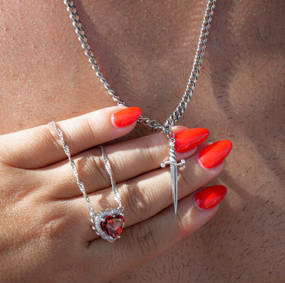 Set Corazón y Espada de amor